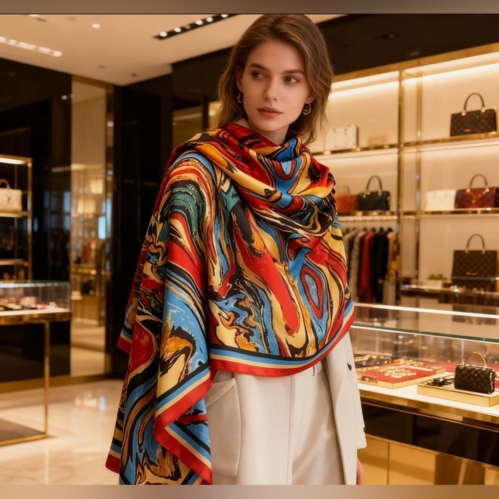 Vibrant Multicolor Scarf
